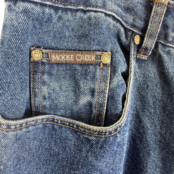 Moose Creek 100% Cotton Medium Wash Plaid Flannel Lined Jeans Men's Size 36 x 30 - Picture 3 of 8